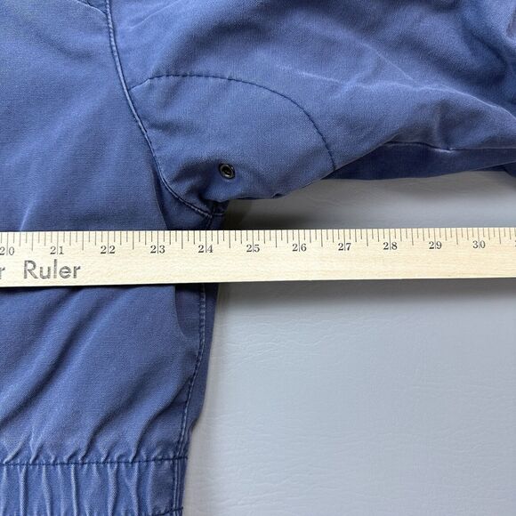 Vintage Members Only Jacket Mens Medium Blue Field Barn Chore Coat Quilt Lined - Picture 11 of 16